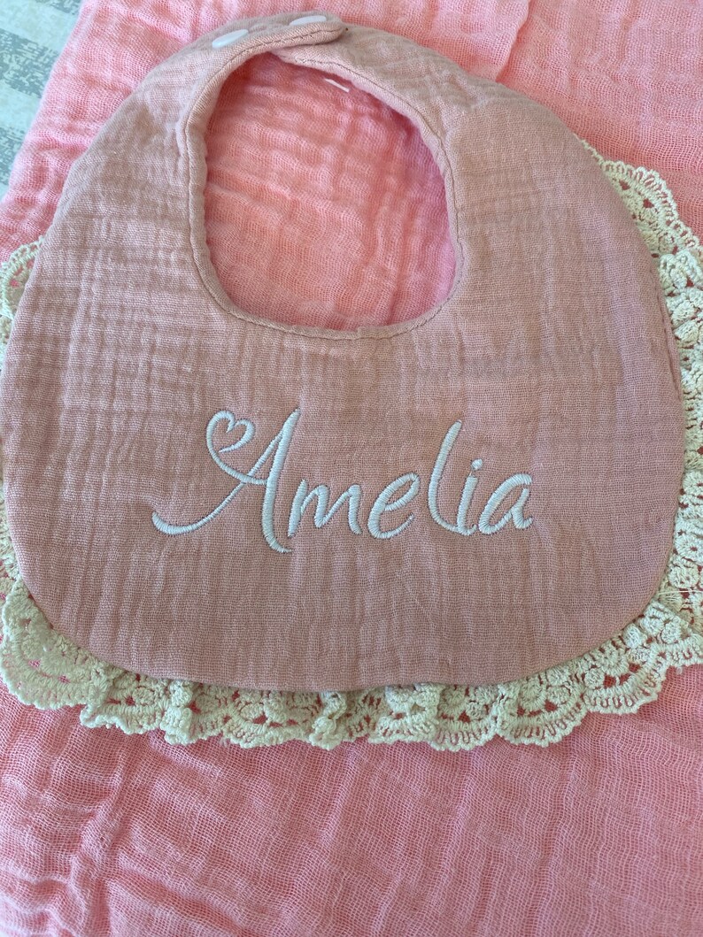 New colors Customize bibs shower gifts new baby birthday bib afbeelding 1