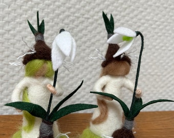 Blumenkind - Schneeglöckchen, Jahreszeitentisch