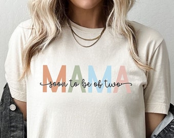 Custom Mama Shirt, Pregnancy Shirt, Pregnancy Announcement T-shirt, Mama Mothers Day Shirt, Personalized Mom Tee, Mom Shirt, Cute Mom Shirt