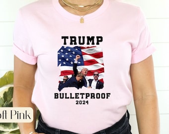 Fight Trump Shirt, Trump Assassination Attempt, Trump Rally Shooting T-Shirt, Trump 2024 T-shirt, Trump Shot Shirt, Republican Shirt, MAGA