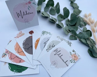 Stillkarten Erste-Hilfe Karten Stillen Geschenk Geburt