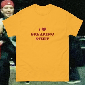 Camiseta de la banda LIMP BIZKIT - rompe cosas - me encanta romper cosas - Fred durst - nookie - solo uno de esos días - dicho extrañamente específico y2k