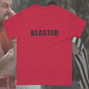 Classic Retro 80&#39;s Movie Bull Harley Over the Top Blaster Parody oddly specific edgy saying Sylvester Stallone