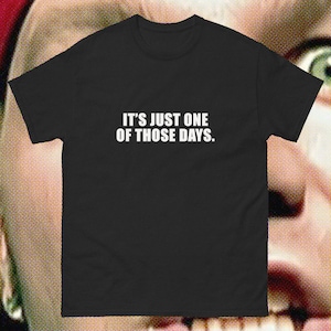 Camiseta de la banda Limp Bizkit Limp Biscuit It&#39;s Just One Of Those Days divertida camiseta de metal buttrock y2k sarcástica