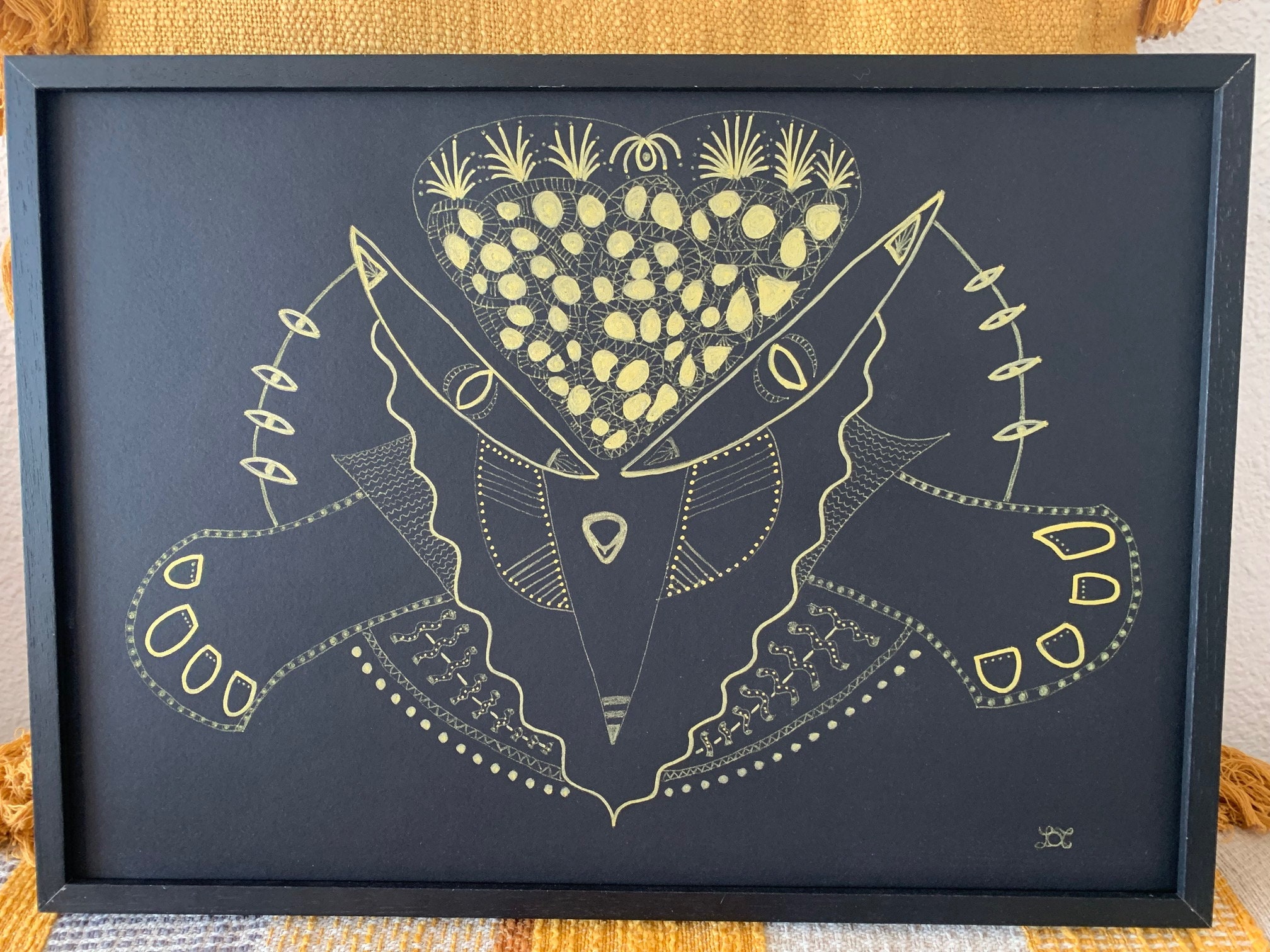 Affiche Unique Mental Chéri, Format A3, Pour Décoration Murale, Cadeau, Méditation