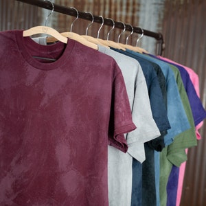 Acid Wash Unisex Oversized T Shirt Mineral Wash Tshirt Acid - Etsy