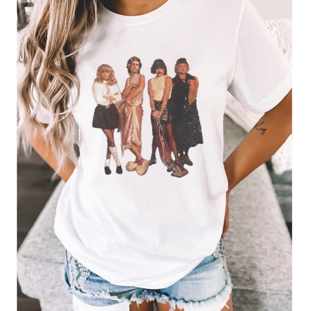 oversized band t shirt