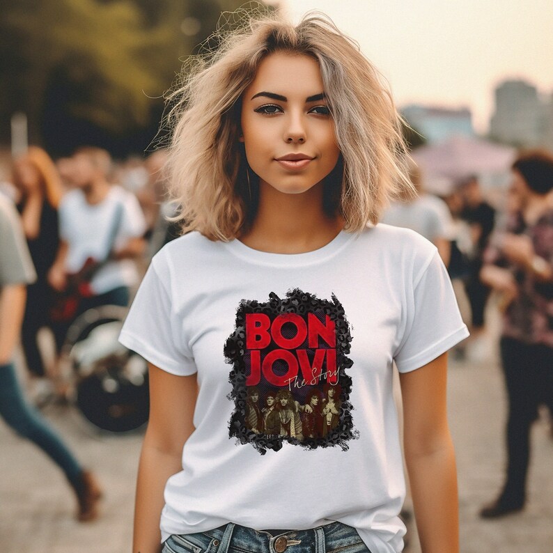 bon jovi tie dye shirt