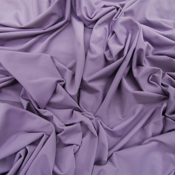 Dark Lavender Light Weight 4 way Stretch Nylon Spandex Fabric by the Yard