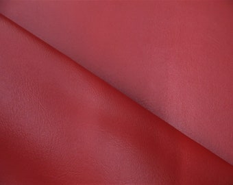 Red Outdoor Marine Vinyl Upholstery Fabric by the Yard