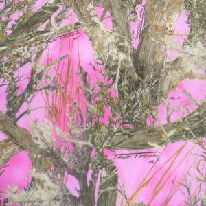 True Timber MC2 Pink Camouflage 4 way Stretch Nylon Spandex Fabric by the Yard