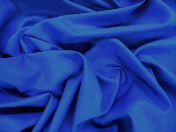 Royal Blue Nylon Talsan Water Repellent Fabric by the Yard