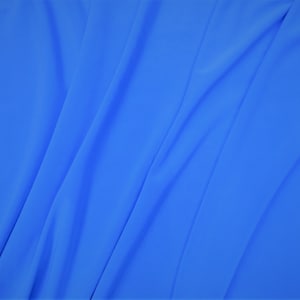 Caribbean Blue Light Weight 4 way Stretch Polyester Spandex Lining Fabric by the Yard