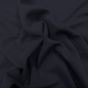 Black Bullet Liverpool Textured 4 way Stretch Fabric by the Yard
