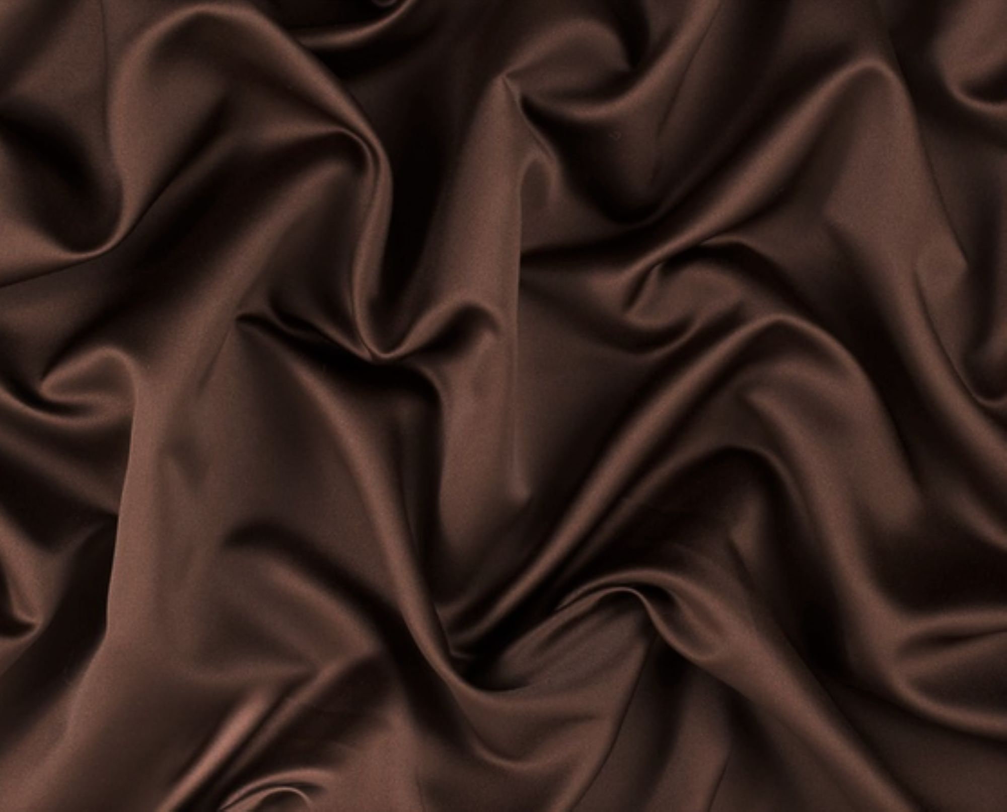 Designer Monogram Brown Satin Fabric – Homelab Fabric