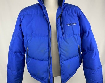 vintage polo sport puffer jacket