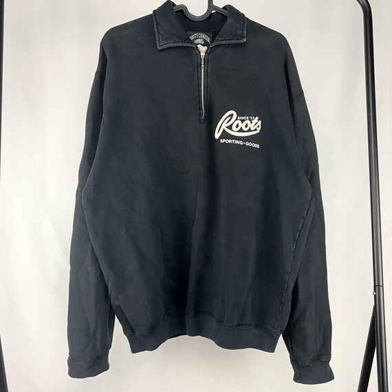 roots half zip pullover