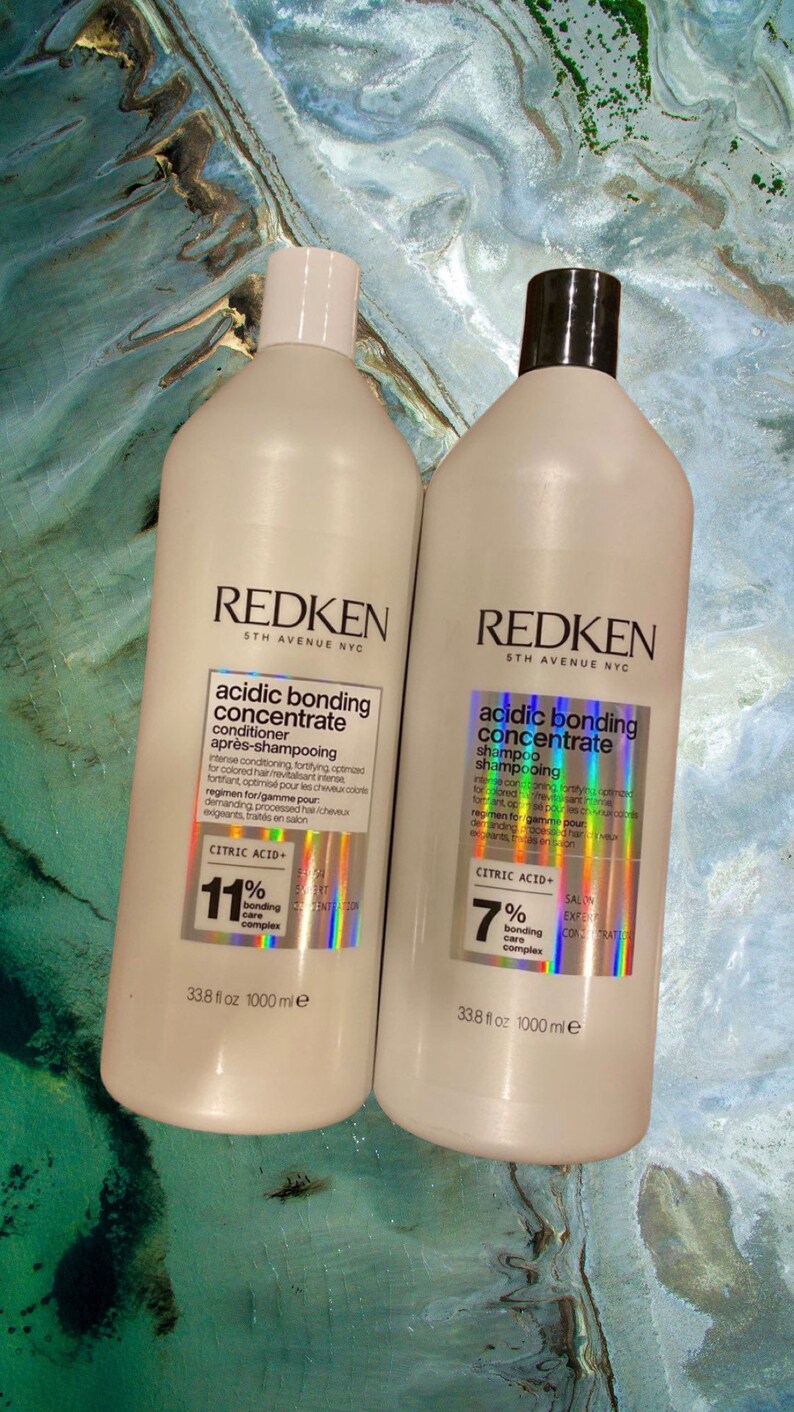 Redken Acidic Shampoo Conditioner Liters Etsy