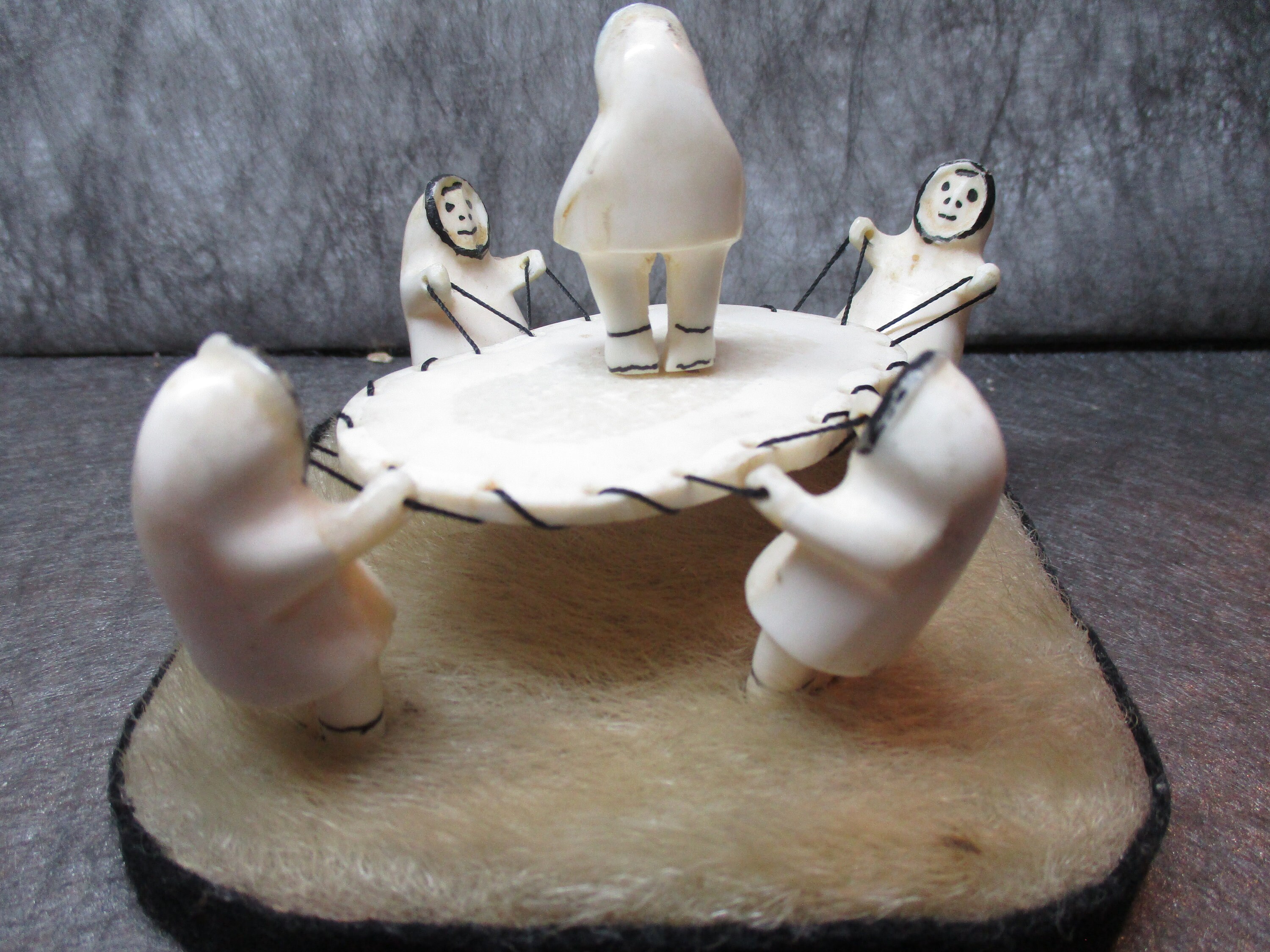 Reduced Spectacular Eskimo Inuit Blanket Toss by Payenna, Diomede