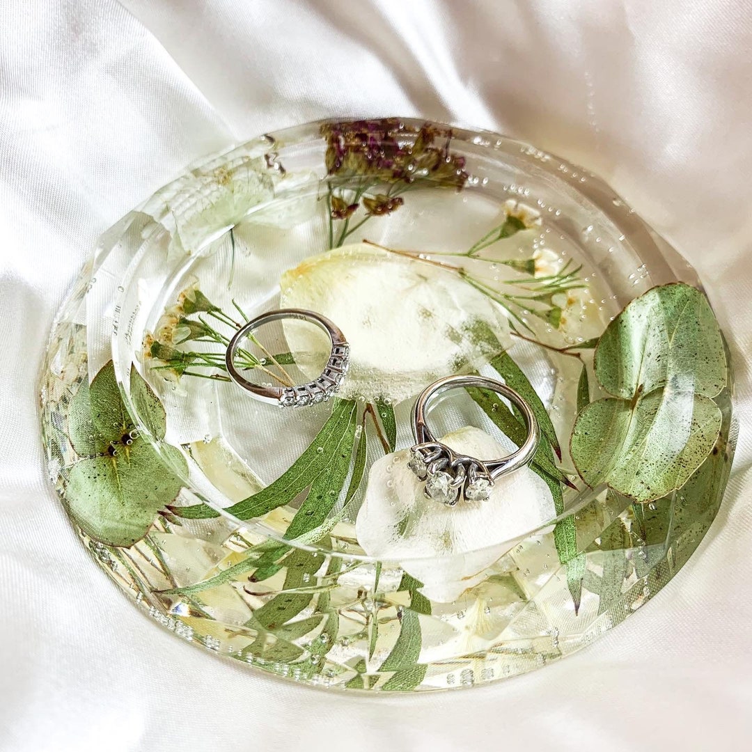 Resin Jewelry Dish Etsy