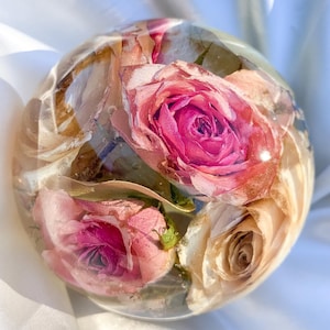 Resin sphere