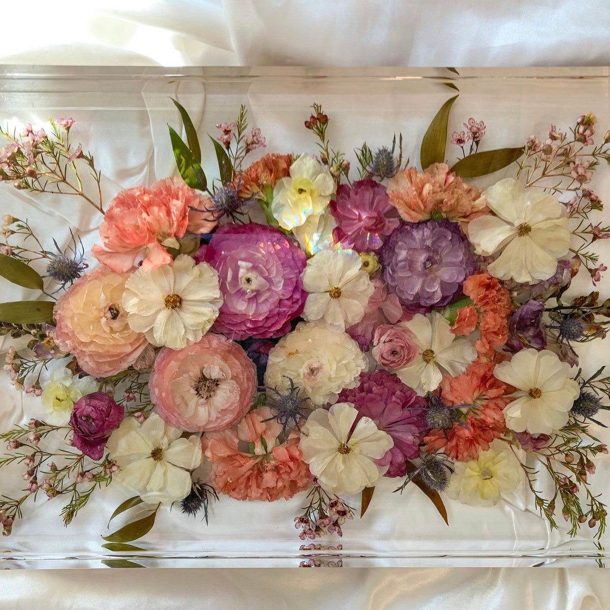 Flower Preservation Resin Tray - Etsy