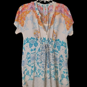 Johnny Was 100% Cupra Rayon Tunic