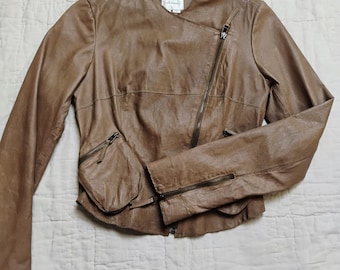 Anthropologie Elevenses Moto jacket