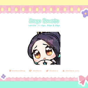 Valorant Sage Plead Emote | Twitch/Discord