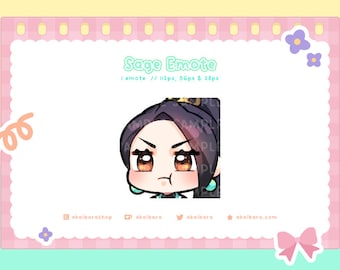 Pfennige Salbei Pout Emote | Twitch/Discord