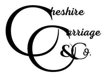 Può includere: Logo in bianco e nero per Cheshire Carriage & Co.