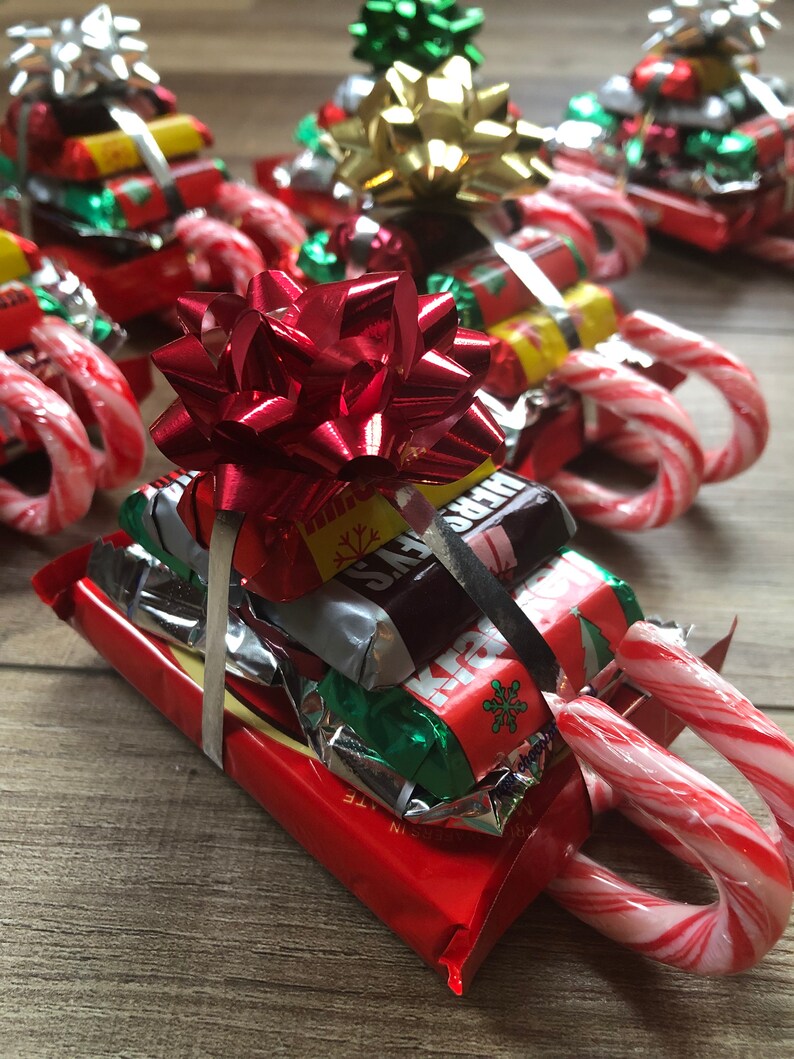 Kit Kat Candy Cane Sleigh Coworker Christmas Gift Christmas - Etsy