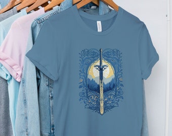 Elven Sword Shirt | Cottagecore LOTR Tee | Custom Made To Order
