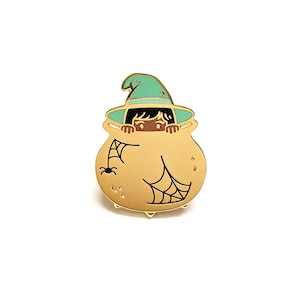 Green Witch Hard Enamel Pin
