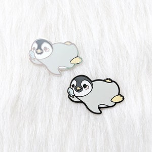 Baby Penguin Hard Enamel Pin