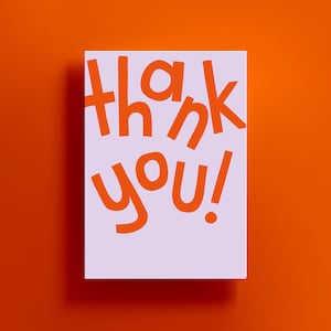 Klappkarte, thank you, Grußkarte, Dankeskarte, Danke