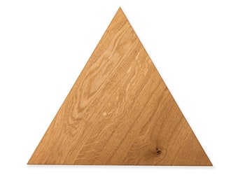 Wooden triangles Panels with knots Wooden Interior Decorative Slats Wall Panels OAK WOOD