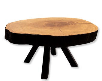 Oak Coffee Table, Handmade, solid wood table, living room table
