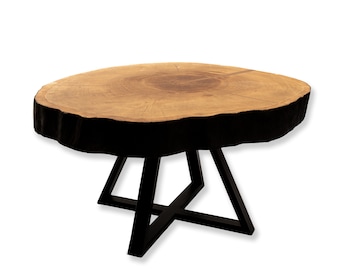 Oak Coffee Table, Handmade, solid wood table, living room table