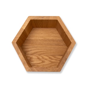 Hexagon shelves Natural OAK Honeycomb Shelves Wall Shelves Wall MINI panels slats