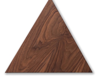 Wooden triangles Wood Panels -Wooden Interior Decorative Slats Wall Panels AMERICAN WALNUT WOOD