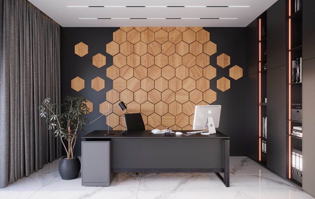 3D Wooden Panels -wooden Interior Decorative Slats Wall Panels