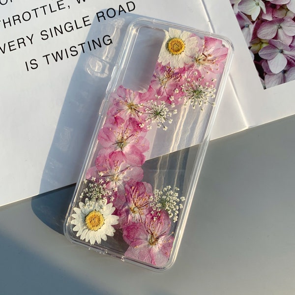 Pressed Flower Case Etsy