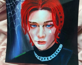 Straykids Hyunjin Oddinary Art Print!