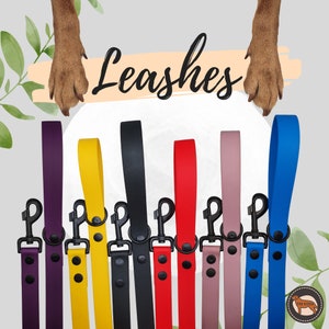 Waterproof Dog Leash, Durable And Easy Wipe Clean Leash, Wide 25mm