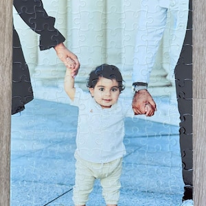 Custom Photo Puzzle - 120 Pieces - Personalized Gift for Birthdays, Anniversaries, or Family Fun