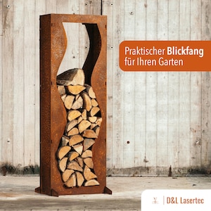 Brandhoutplank modern, houten plank, roest, patina, tuin, terras - decoratie