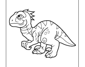 Buy Coloring Pages for Children Dinosaurs Coloring Book Gift