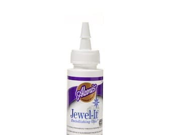Adesivo artigianale: Aleene's® Jewel-It™ Embellishing Glue 2 oz. / Colla per tessuti