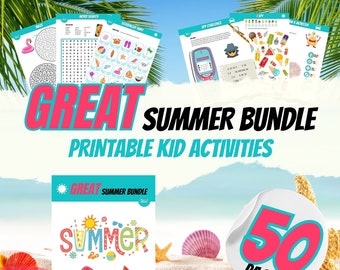 Juegos de verano para niños: Búsqueda del tesoro, Escape Room (Descarga PDF)